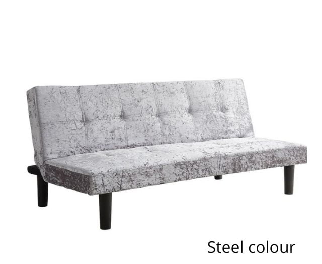 Steel sofa deals bed