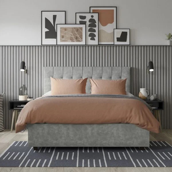 Alexis Ottoman Upholstered Bed Frame Bensons for Beds