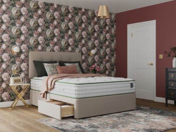 Slumberland Natural Solutions 2000 Mattress with divan bed