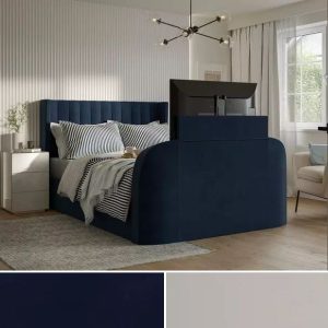Foley Upholstered TV Bed Frame