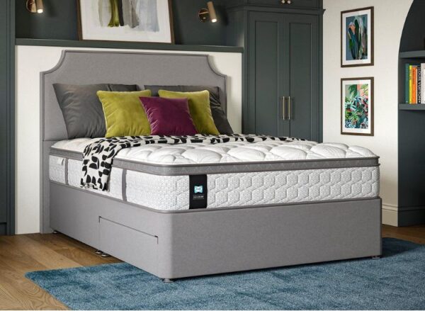 Sealy PostureLux Kindra Combination Mattress with bed