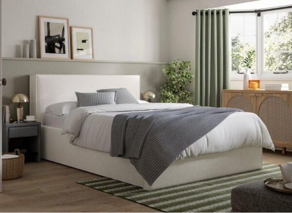 Bethany Upholstered Ottoman Bed Frame double size 1