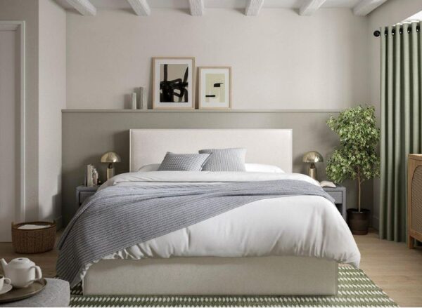 Bethany Upholstered Ottoman Bed Frame front view
