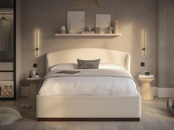 Chloe Upholstered Ottoman Bed Frame 2