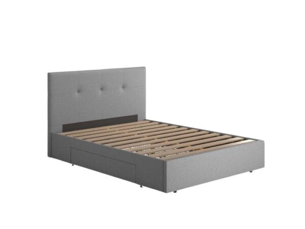 Baxter Upholstered Bed Frame with slats
