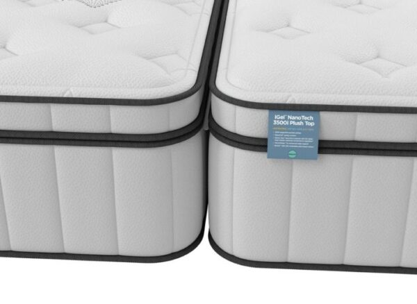iGel NanoTech 3500i Plushtop Mattress zip and link