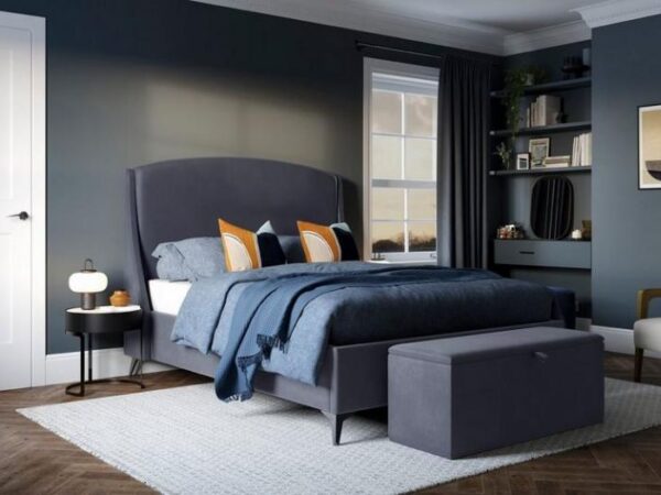 Camden Upholstered Ottoman Bed Frame double size