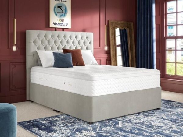 Dream Team Gold Lynmouth 3000 Pocket Sprung Mattress with divan bed