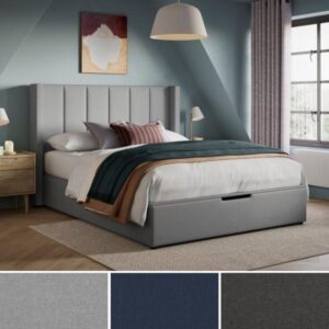 Adwell Upholstered Ottoman Bed Frame