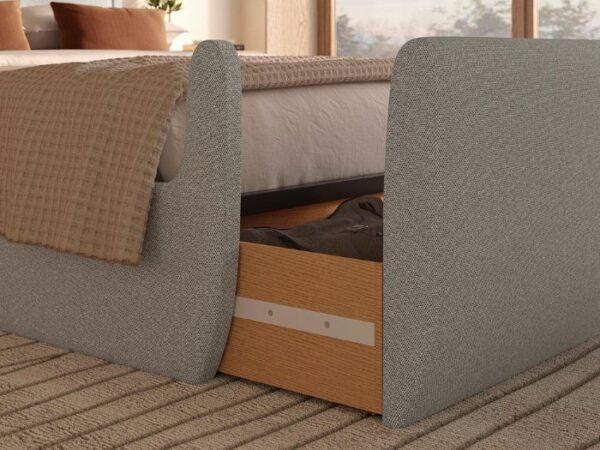 Thetford Upholstered Bed Frame with drawer