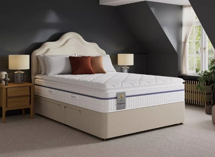 Sleepeezee Cosmic 3000 Combination Mattress with divan bed