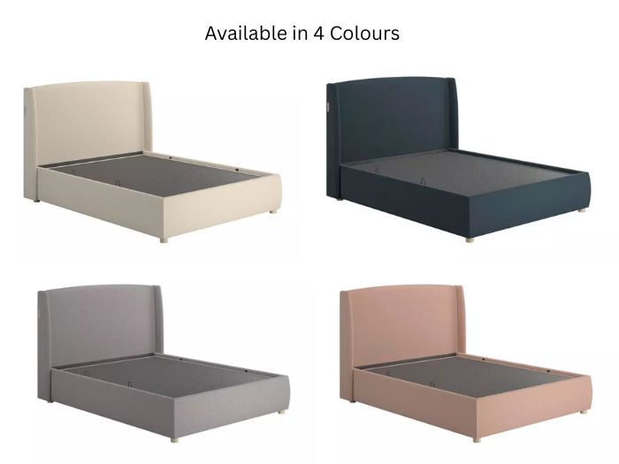 TEMPUR Linford Upholstered Electric Ottoman Bed Frame in 4 colours