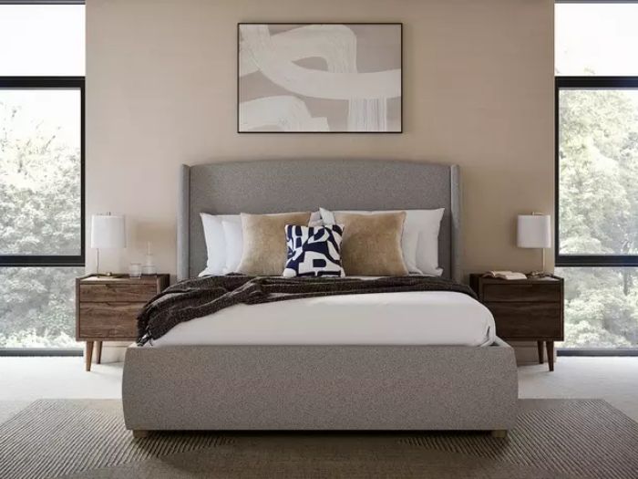 TEMPUR® Linford Upholstered Electric Ottoman Bed Frame