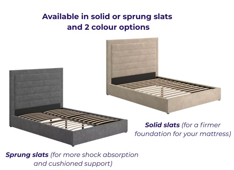 Lillian Upholstered Bed Frame - Image 4