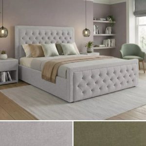 Robyn Upholstered Ottoman Bed Frame