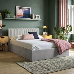 Louanna Upholstered Ottoman Bed Frame